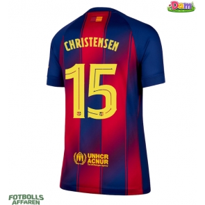 Barcelona Andreas Christensen #15 Hemmatröja Kvinnor 2025-26 Kortärmad